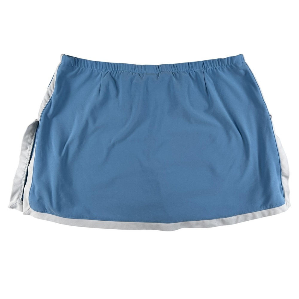 Nike Skort Womens Medium 8-10 Blue Athletic Tennis Built In Shorts Sport Y2K